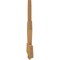 Ekena Millwork Kennewick Rough Sawn Timber Gable Bracket, Western Red Cedar, 48"W x 32"H x 2"D x 6"F, 16/12 Pitch GBW048X32X0206KEN00RWR - alternate 2